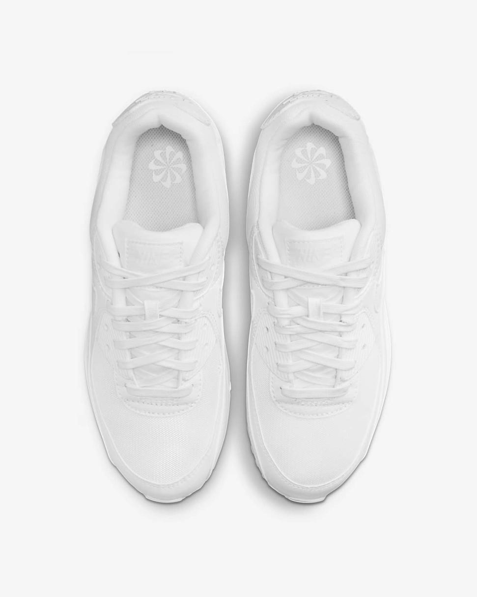 Nike Air Max 90 White/White/White | Womens Nike First Day Kicks
