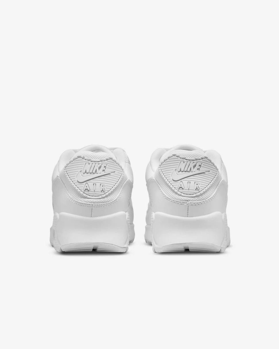 Nike Air Max 90 White/White/White | Womens Nike First Day Kicks