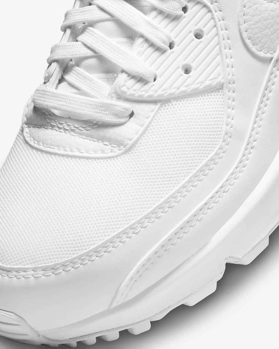 Nike Air Max 90 White/White/White | Womens Nike First Day Kicks