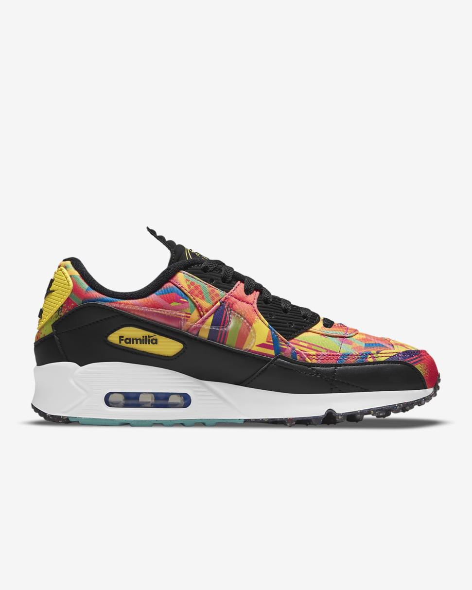 Nike Air Max 90 X LHM Multi-Color/Black/White/Fire Pink | Mens Nike Lifestyle