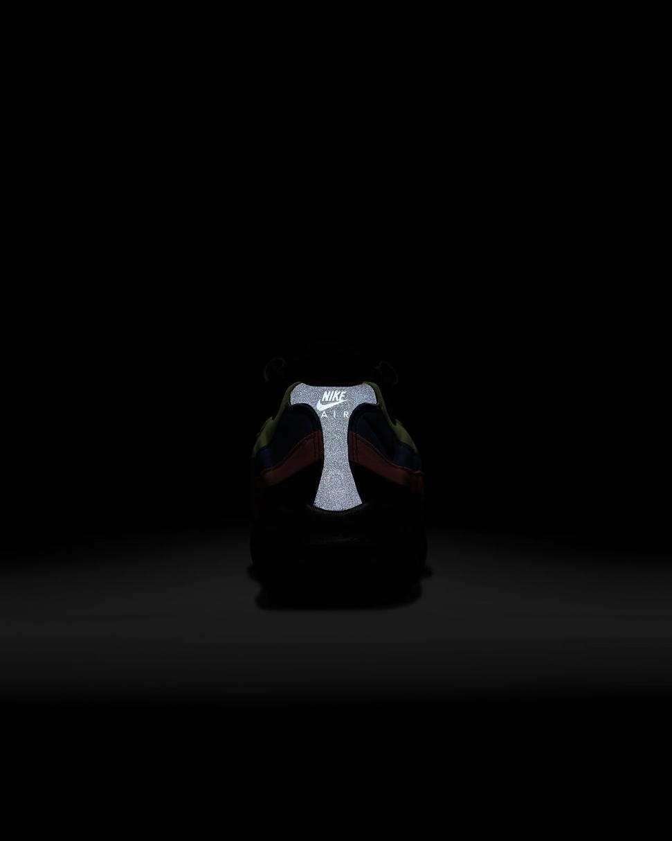 Nike Air Max 95 Black/Volt/Blue Crystal/Black | Kids Nike Air Max