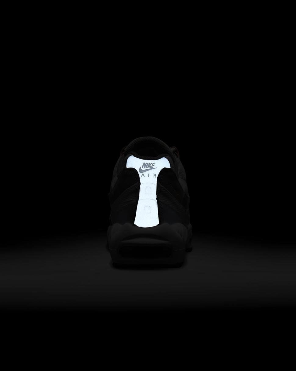 Nike Air Max 95 Vast Grey/Cool Grey/Summit White/Red Stardust | Mens Nike Lifestyle