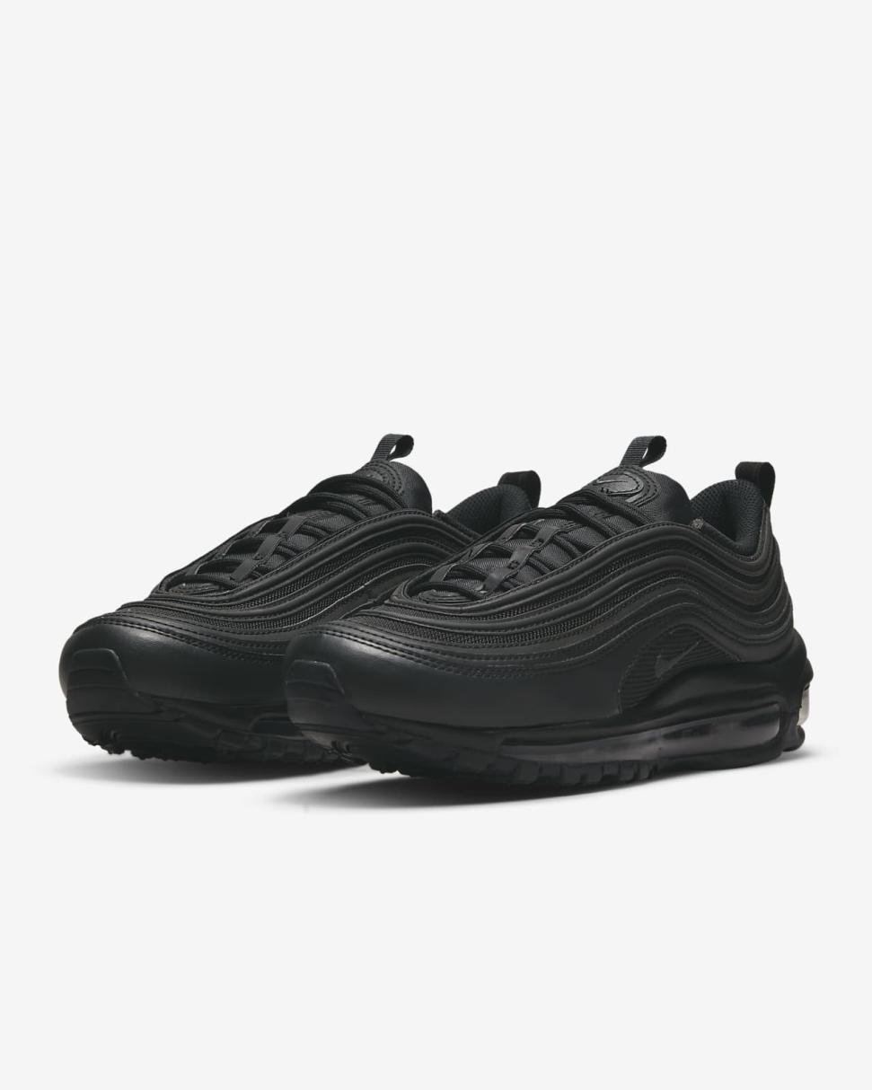 Nike Air Max 97 Black/Black/Dark Smoke Grey | Womens Nike Lifestyle