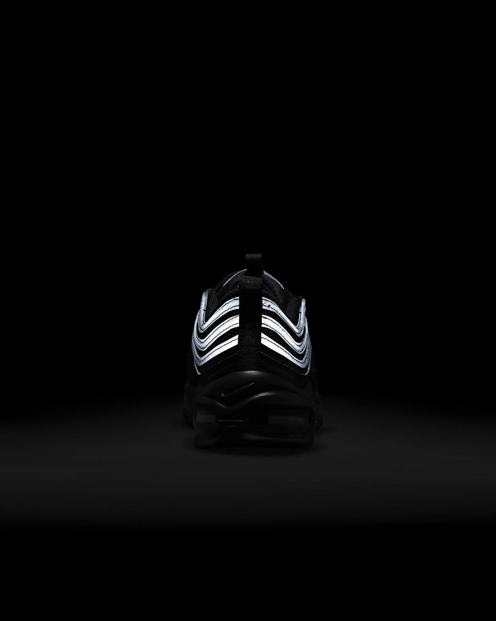 Nike Air Max 97 Black/Black/Dark Smoke Grey | Womens Nike Lifestyle