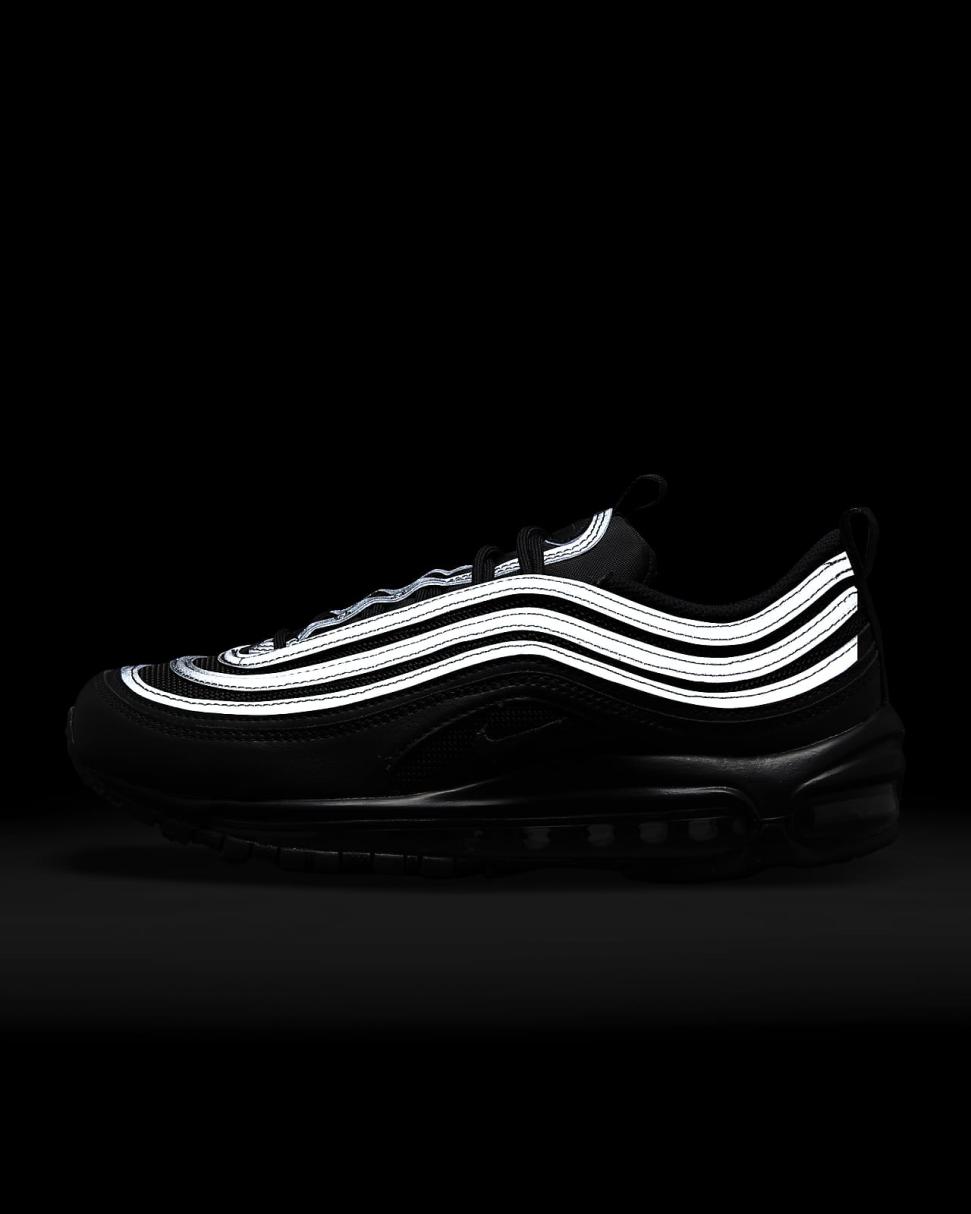 Nike Air Max 97 Black/Black/Dark Smoke Grey | Womens Nike Lifestyle