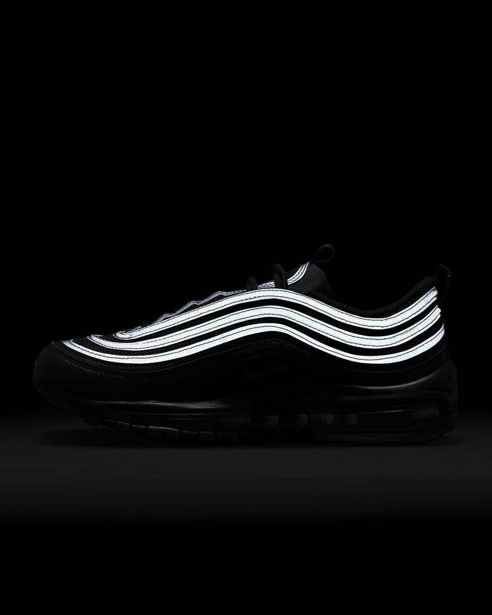 Nike Air Max 97 Black/Black/Dark Smoke Grey | Womens Nike Lifestyle