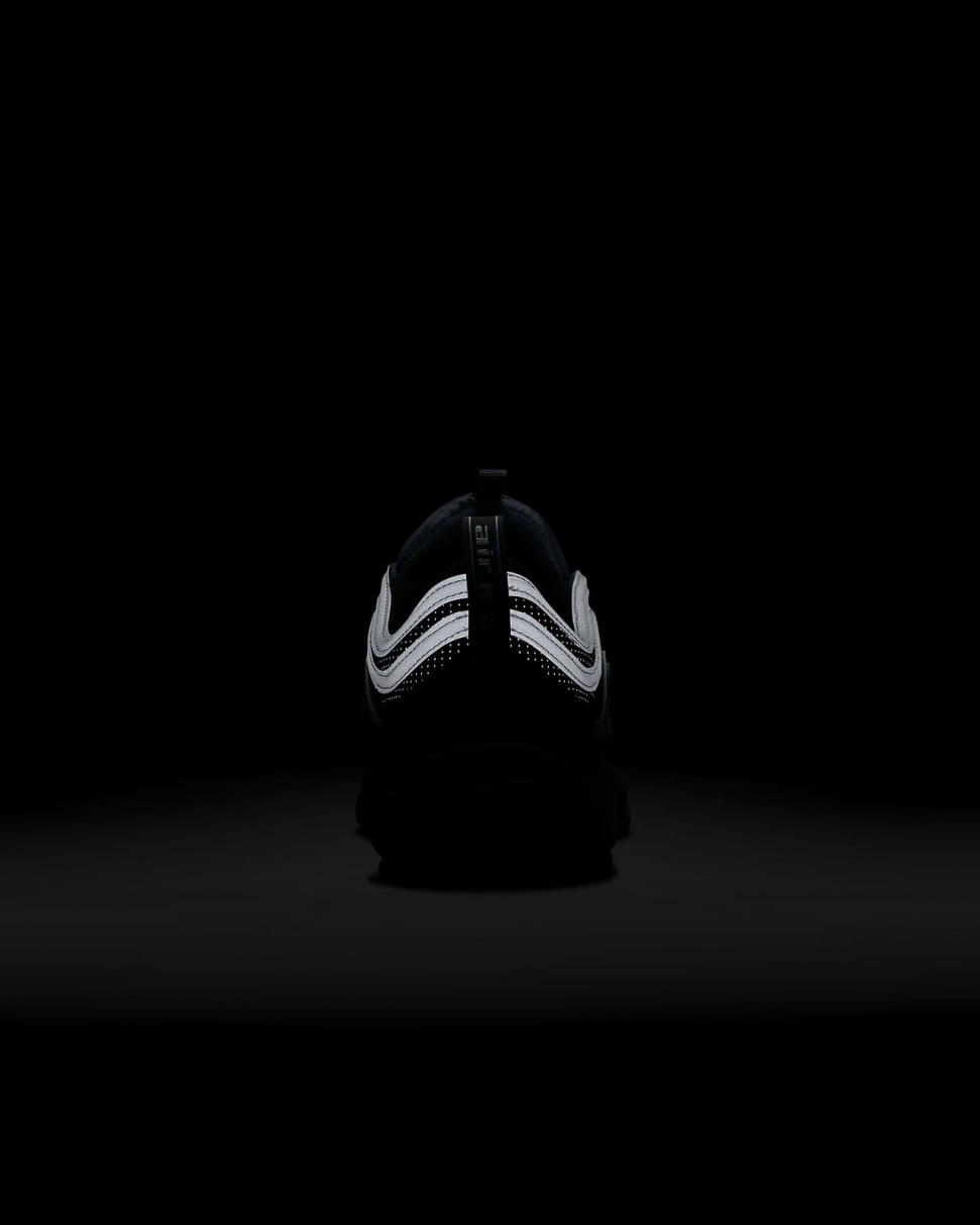 Nike Air Max 97 Black/Dark Obsidian/Pure Platinum/University Blue | Mens Nike Lifestyle