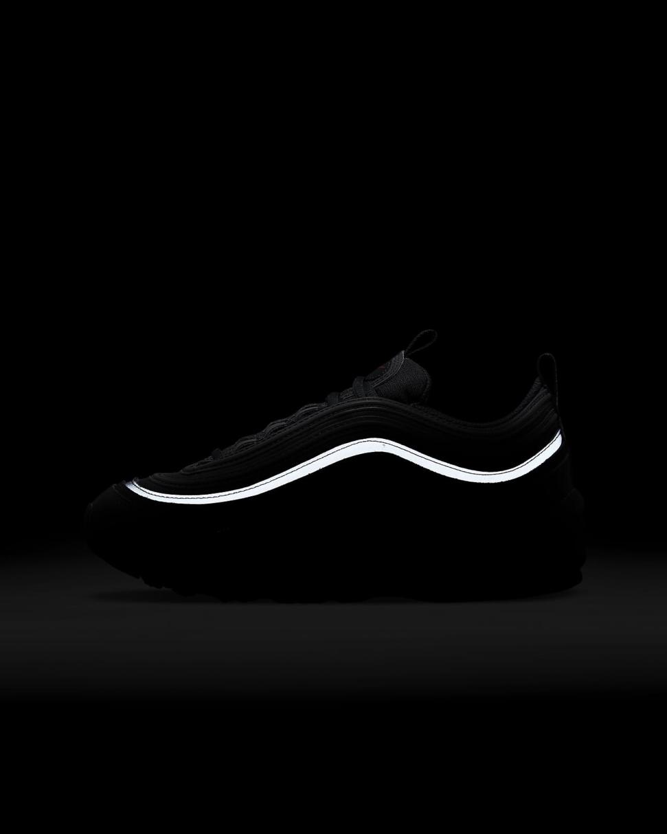Nike Air Max 97 Black/Sport Red/White/Black | Kids Nike First Day Kicks