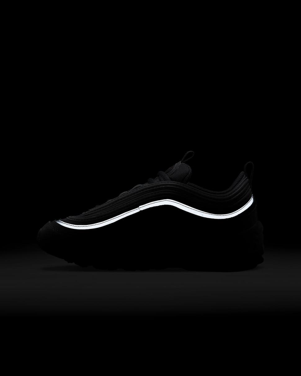 Nike Air Max 97 Black/Sport Red/White/Black | Kids Nike First Day Kicks