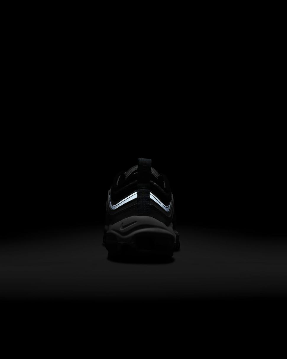 Nike Air Max 97 Blue Whisper/White/Blue Lightning/Opti Yellow | Kids Nike First Day Kicks