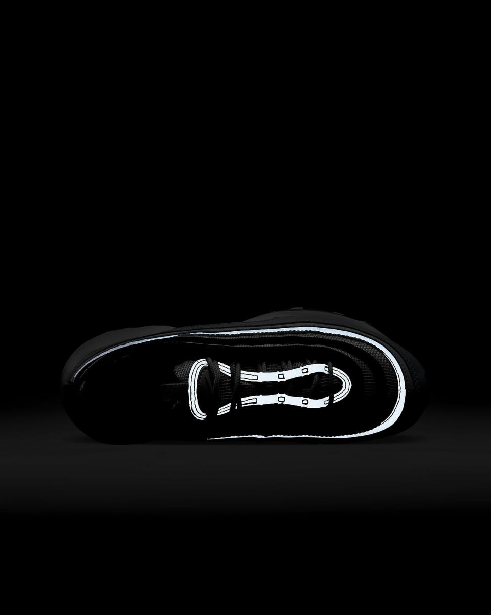 Nike Air Max 97 Blue Whisper/White/Blue Lightning/Opti Yellow | Kids Nike First Day Kicks