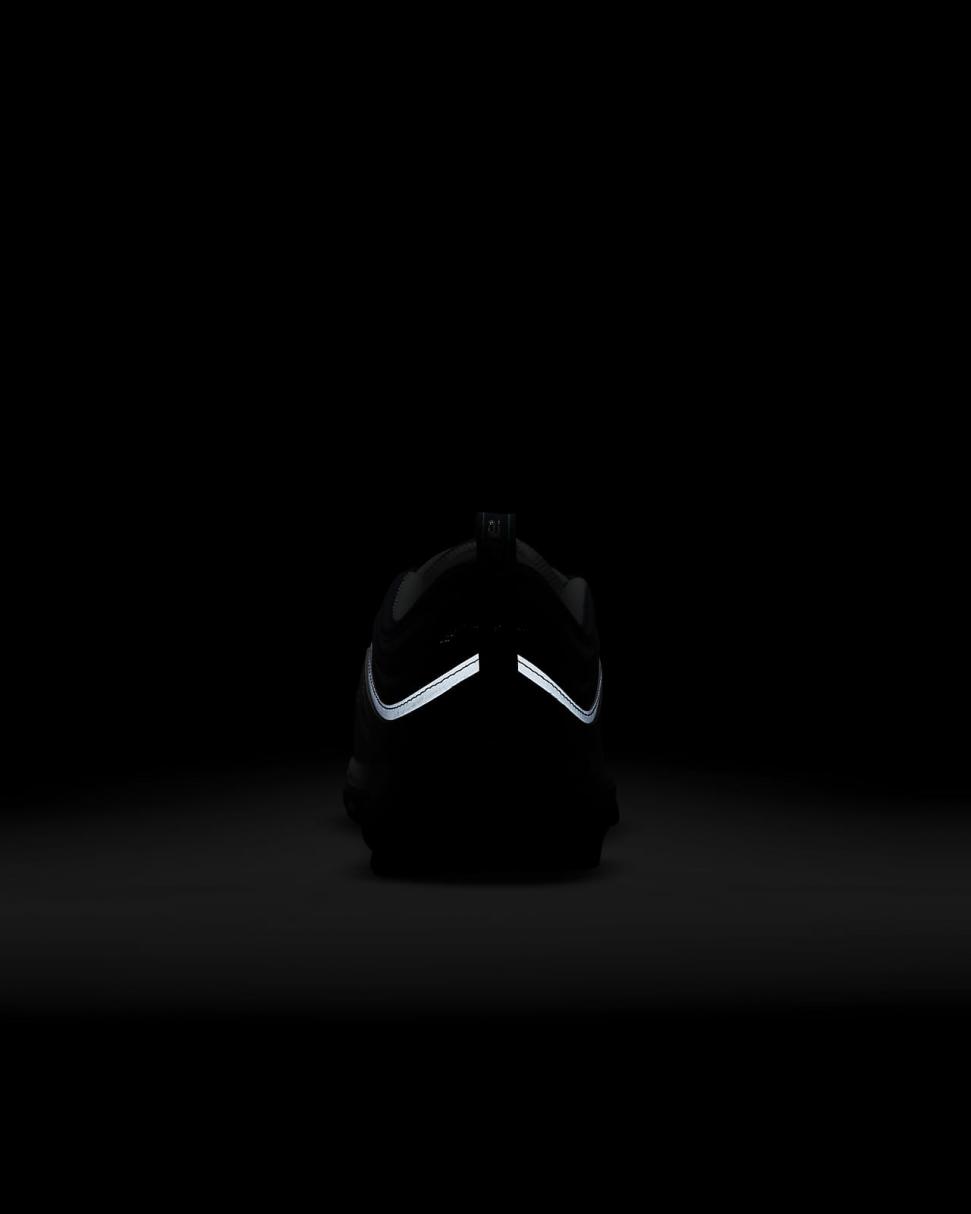 Nike Air Max 97 OG Metallic Silver/Midnight Navy/Summit White/Chlorine Blue | Mens Nike First Day Kicks