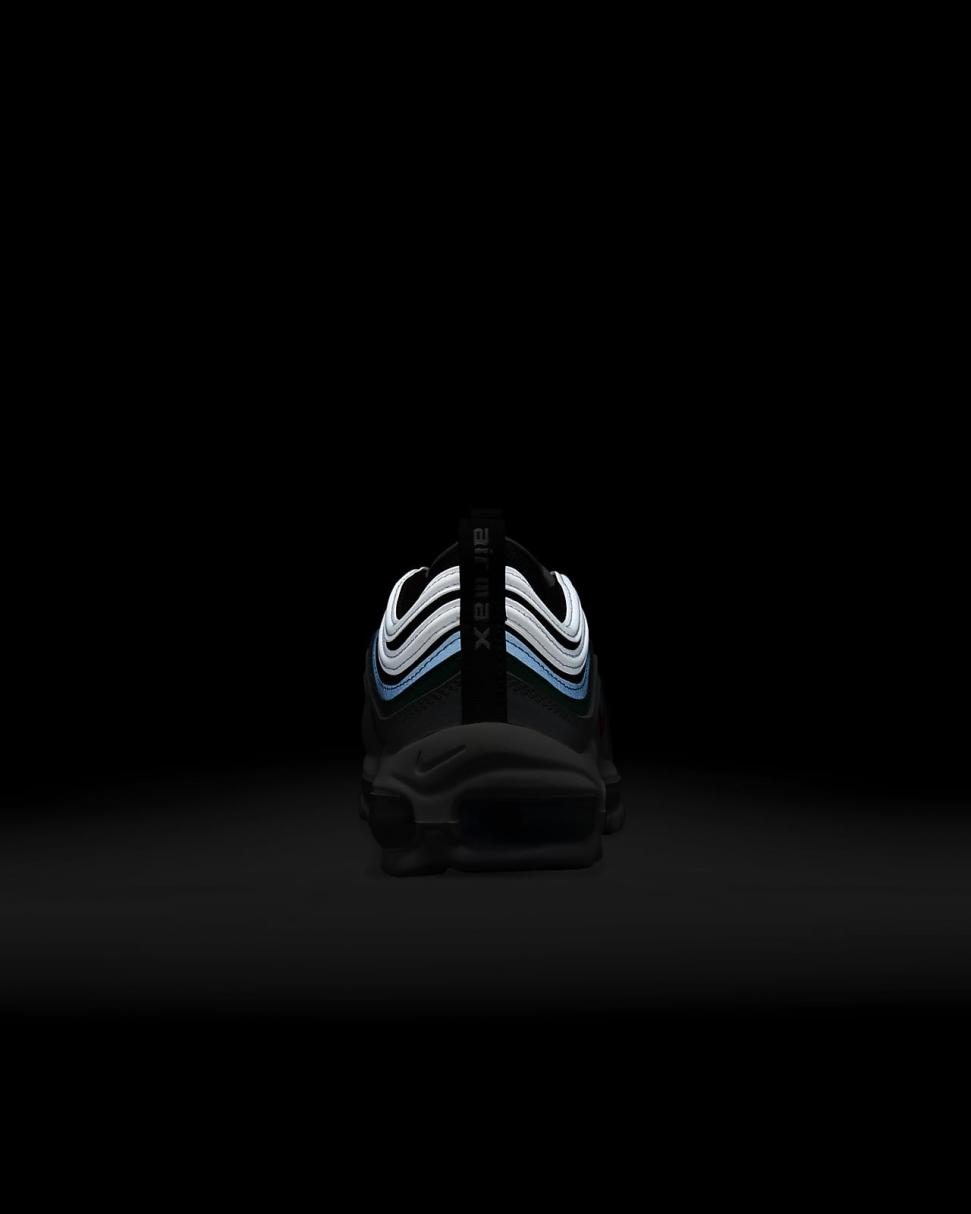 Nike Air Max 97 Pure Platinum/Black/White/Light Crimson | Kids Nike First Day Kicks