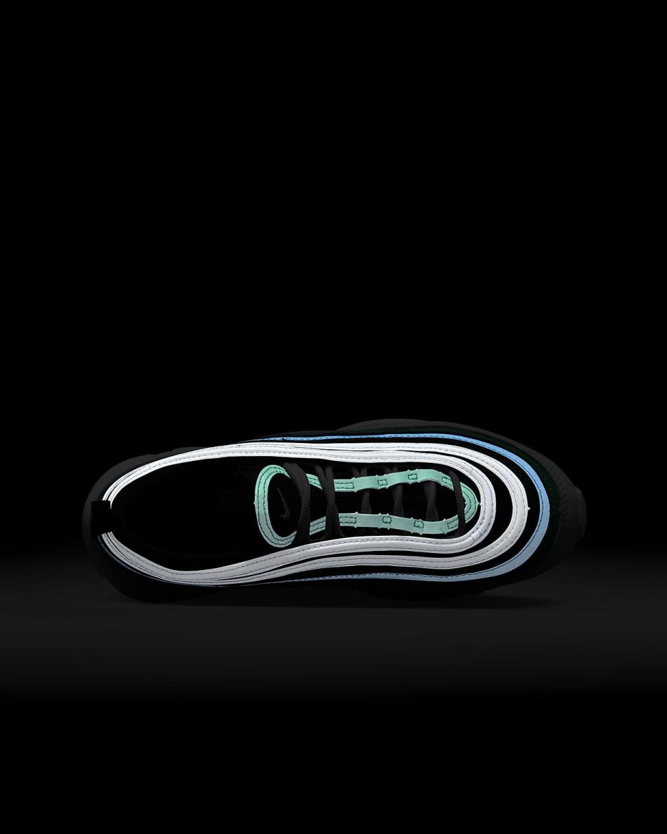 Nike Air Max 97 Pure Platinum/Black/White/Light Crimson | Kids Nike First Day Kicks