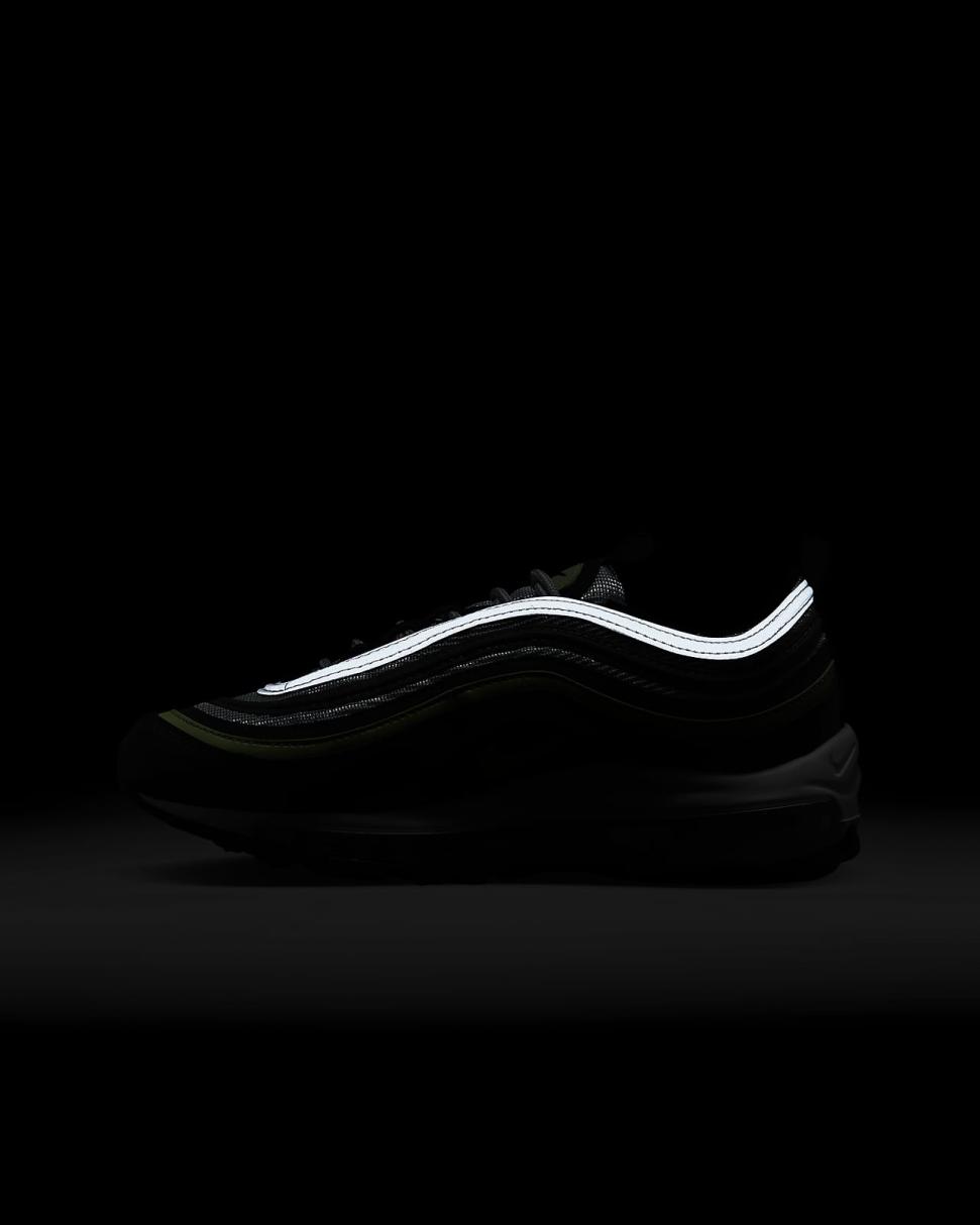 Nike Air Max 97 Pure Platinum/Black/White/Volt | Kids Nike First Day Kicks