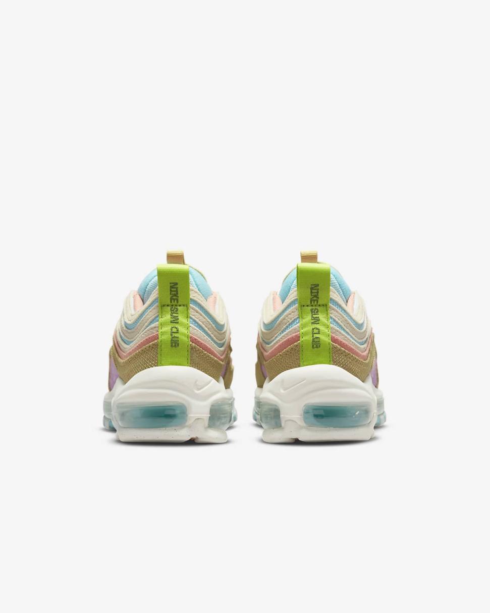 Nike Air Max 97 SE Copa/Wheat Grass/Madder Root/Sail | Kids Nike Air Max