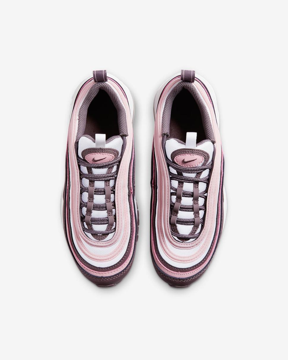 Nike Air Max 97 Violet Ore/White/Pink Glaze | Kids Nike First Day Kicks