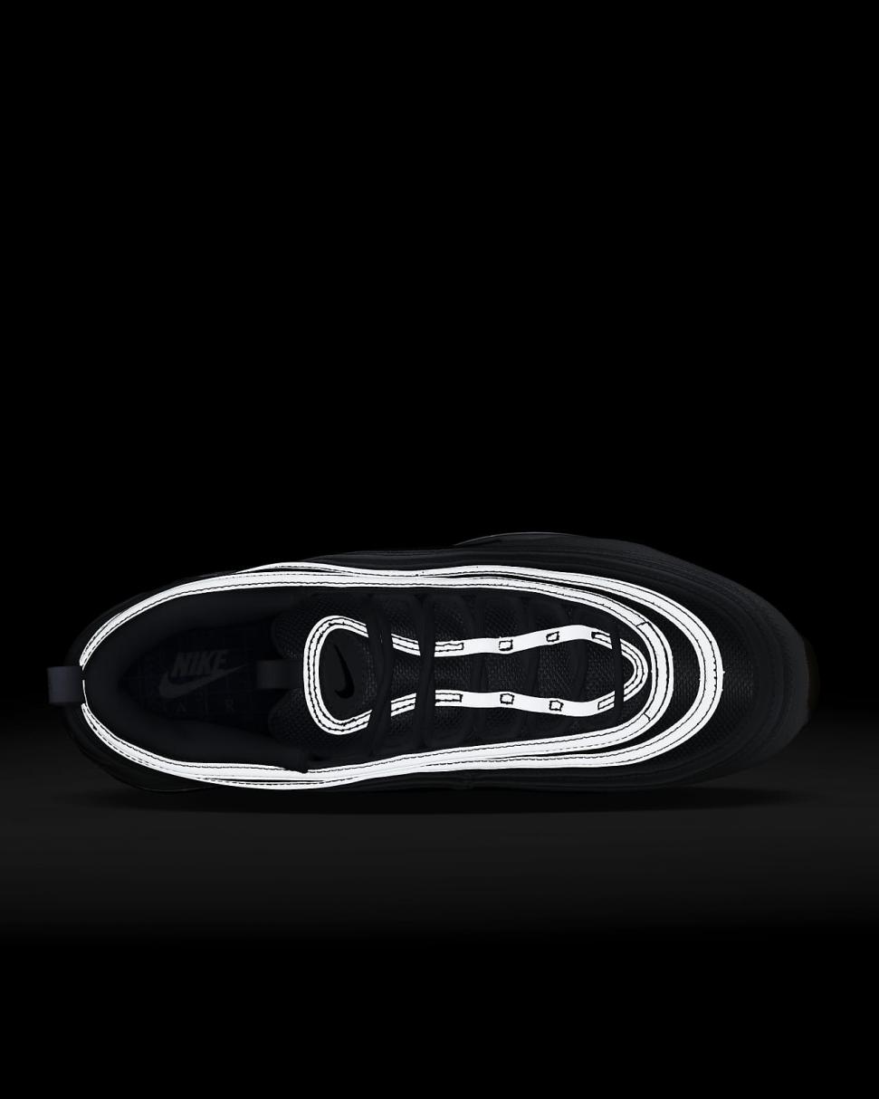 Nike Air Max 97 White/Summit White/Lemon Wash/Black | Mens Nike Lifestyle