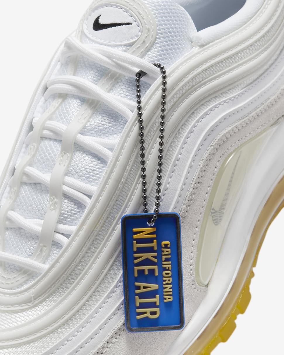 Nike Air Max 97 White/Summit White/Lemon Wash/Black | Mens Nike Lifestyle