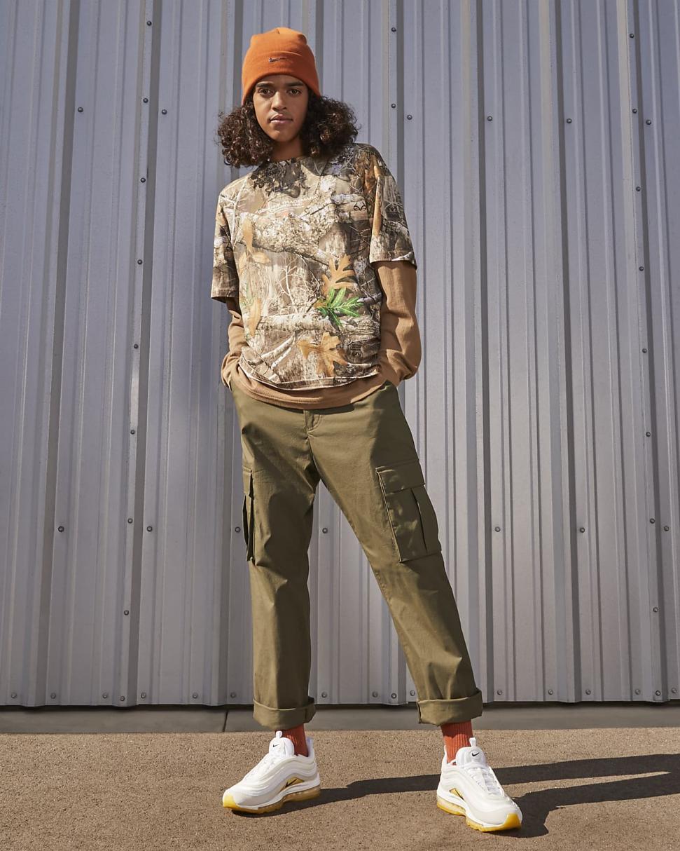 Nike Air Max 97 White/Summit White/Lemon Wash/Black | Mens Nike Lifestyle