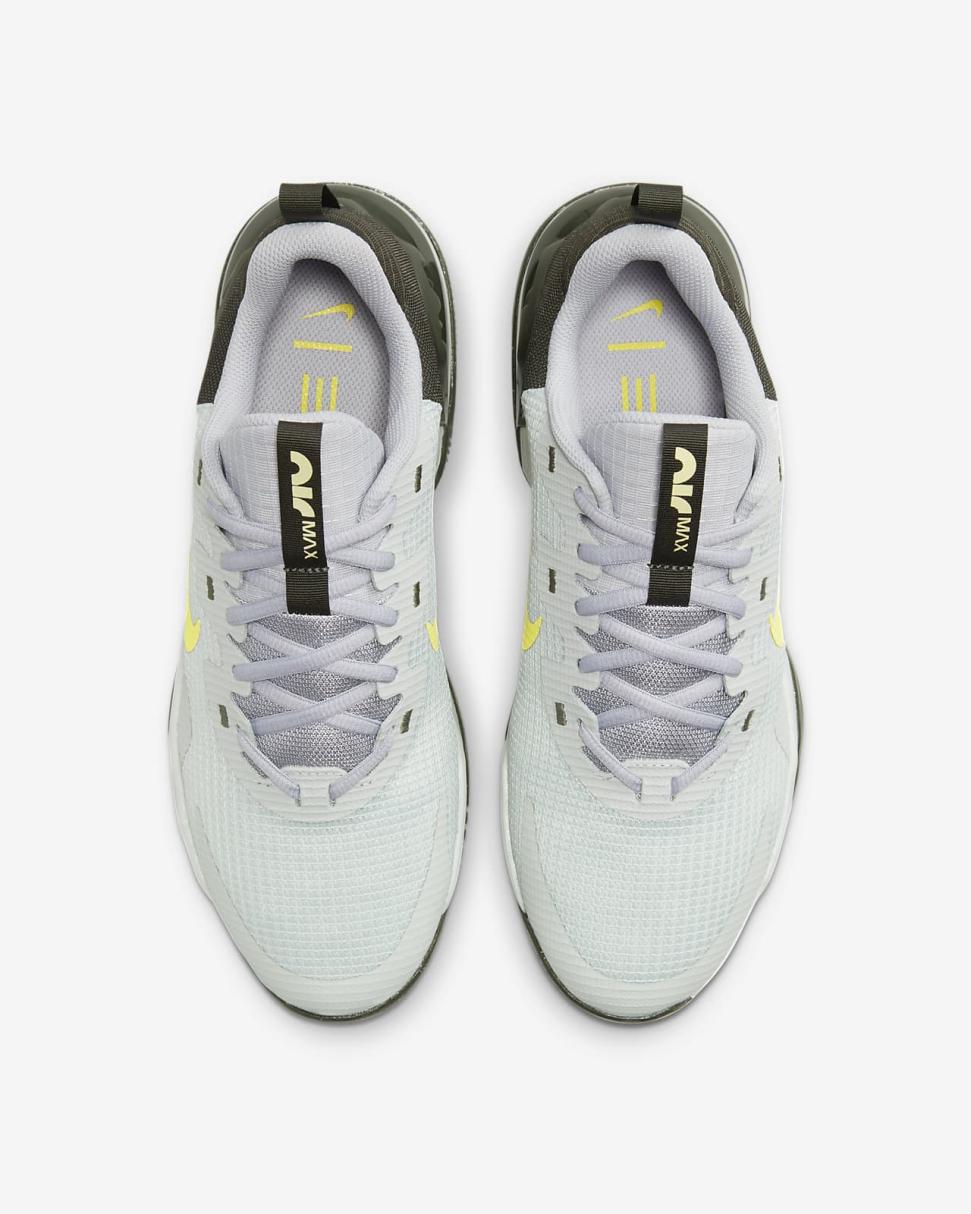 Nike Air Max Alpha Trainer 5 Light Silver/Sequoia/Wolf Grey/High Voltage | Mens Nike Training & Gym