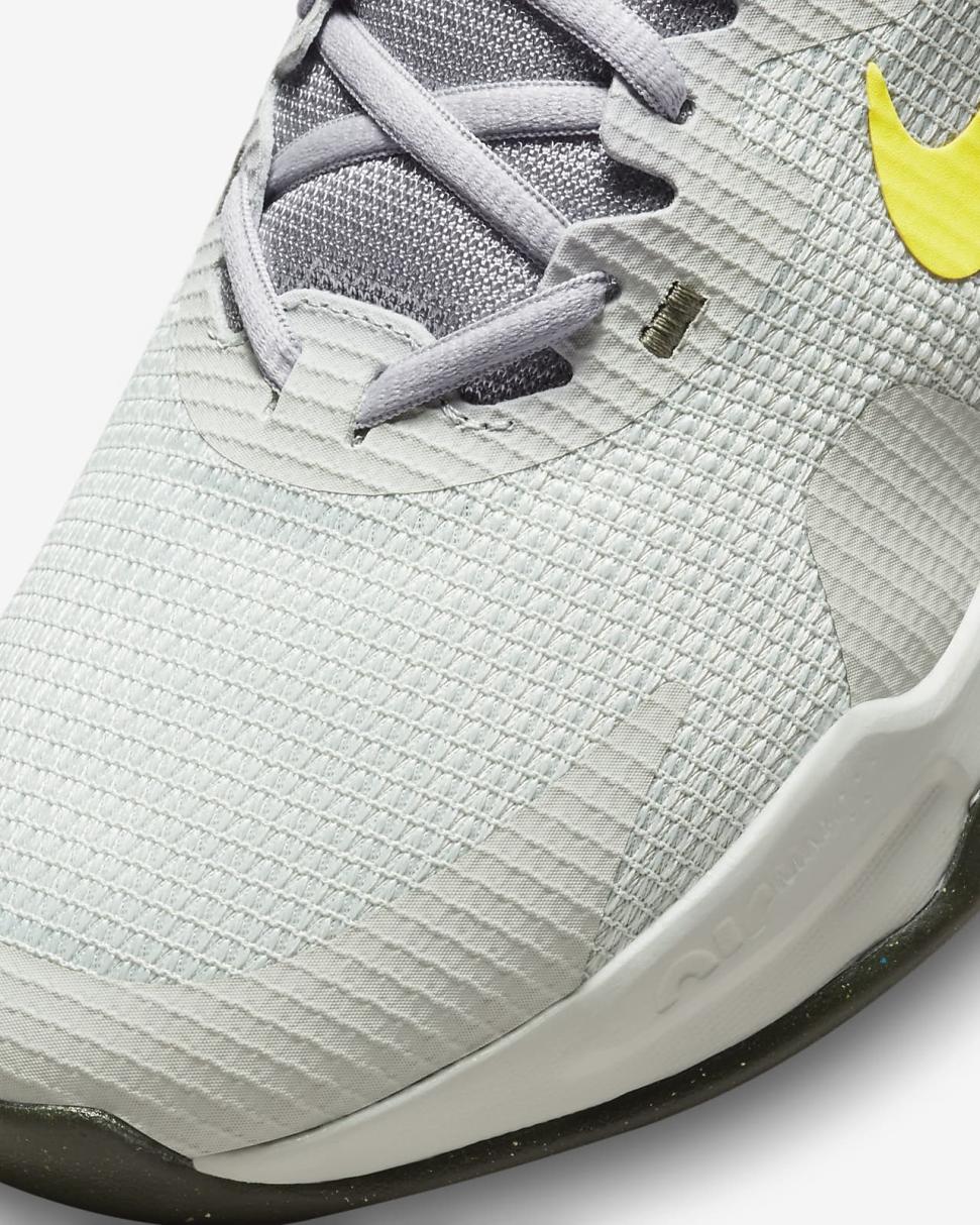 Nike Air Max Alpha Trainer 5 Light Silver/Sequoia/Wolf Grey/High Voltage | Mens Nike Training & Gym