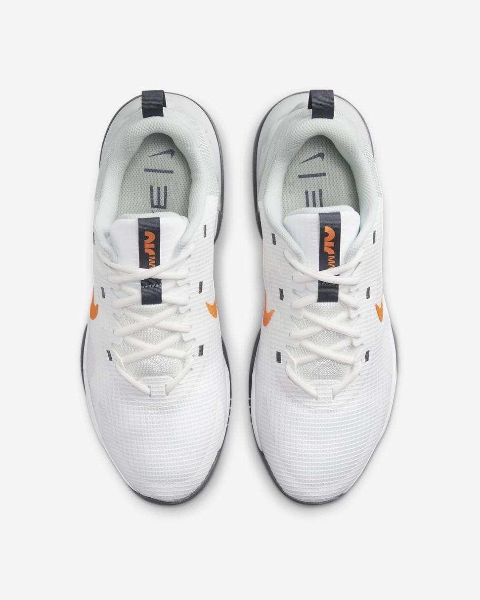 Nike Air Max Alpha Trainer 5 Summit White/Light Silver/Iron Grey/Bright Mandarin | Mens Nike Training & Gym