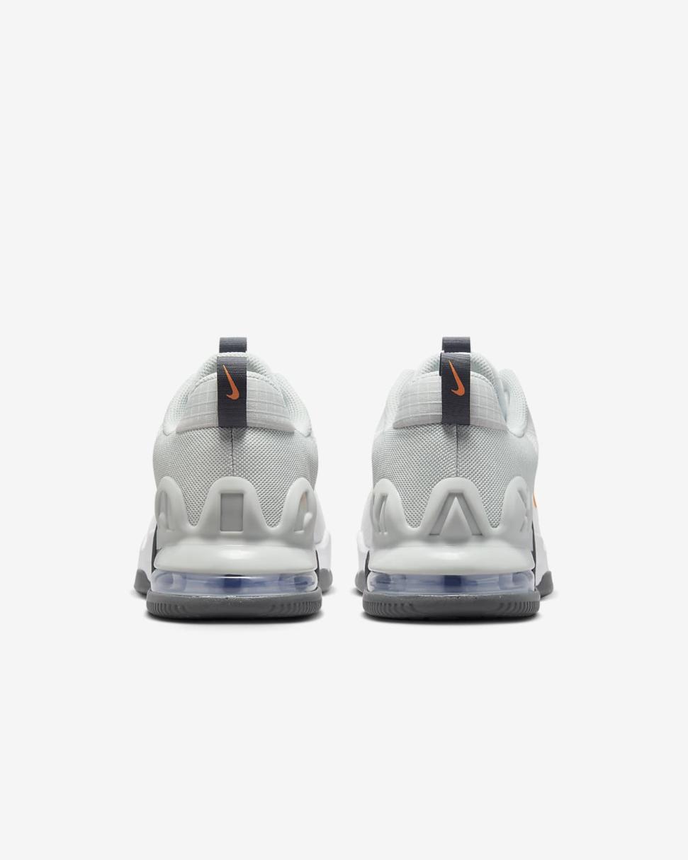 Nike Air Max Alpha Trainer 5 Summit White/Light Silver/Iron Grey/Bright Mandarin | Mens Nike Training & Gym