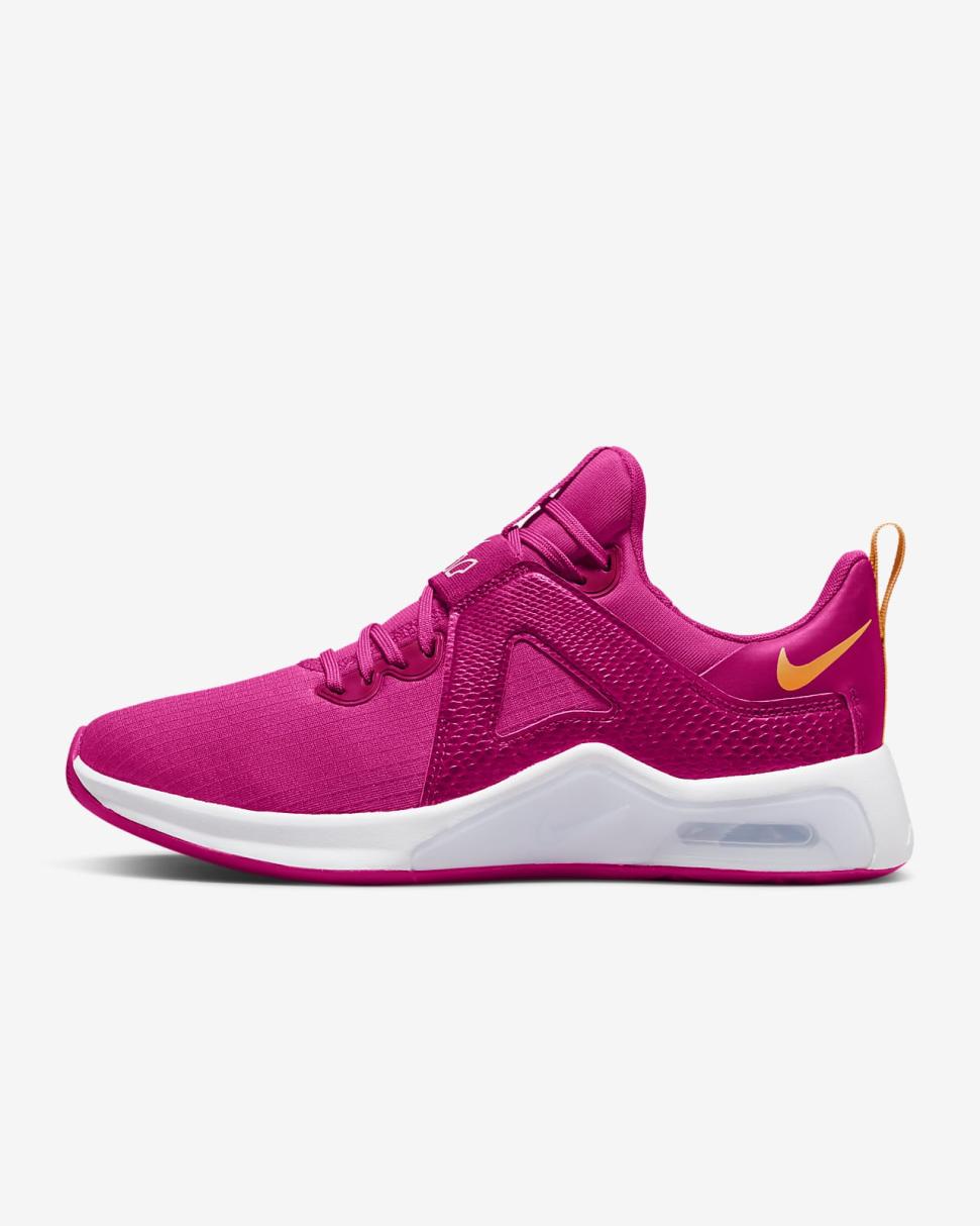 Nike Air Max Bella TR 5 Rush Pink/Mystic Hibiscus/White/Light Curry | Womens Nike Training & Gym