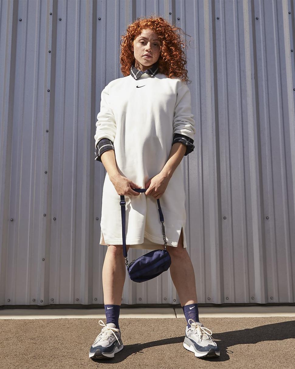 Nike Air Max Bliss Light Iron Ore/Cool Grey/Armory Navy/Metallic Silver | Womens Nike Lifestyle