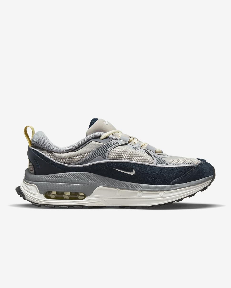 Nike Air Max Bliss Light Iron Ore/Cool Grey/Armory Navy/Metallic Silver | Womens Nike Lifestyle