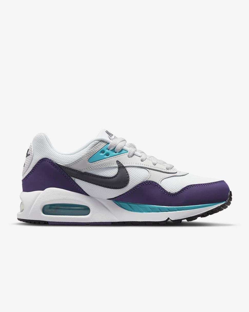 Nike Air Max Correlate White/Club Purple/Turquoise Blue/Dark Grey | Womens Nike Lifestyle