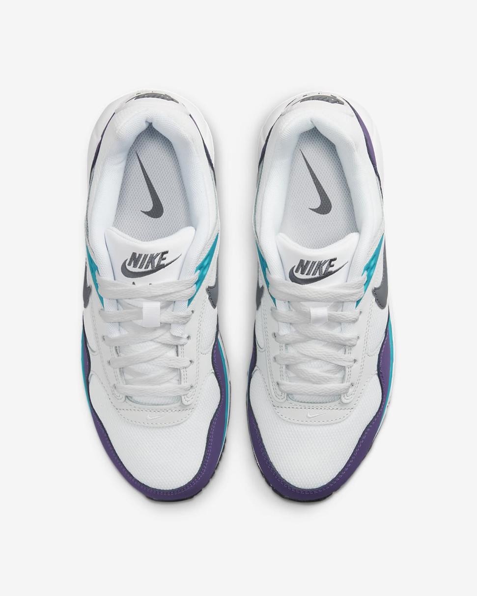 Nike Air Max Correlate White/Club Purple/Turquoise Blue/Dark Grey | Womens Nike Lifestyle