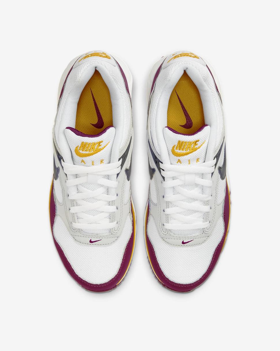 Nike Air Max Correlate White/University Gold/Rave Pink/Dark Grey | Womens Nike Lifestyle