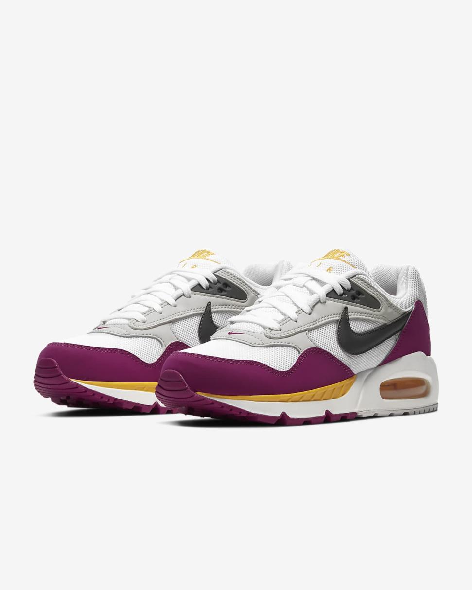 Nike Air Max Correlate White/University Gold/Rave Pink/Dark Grey | Womens Nike Lifestyle