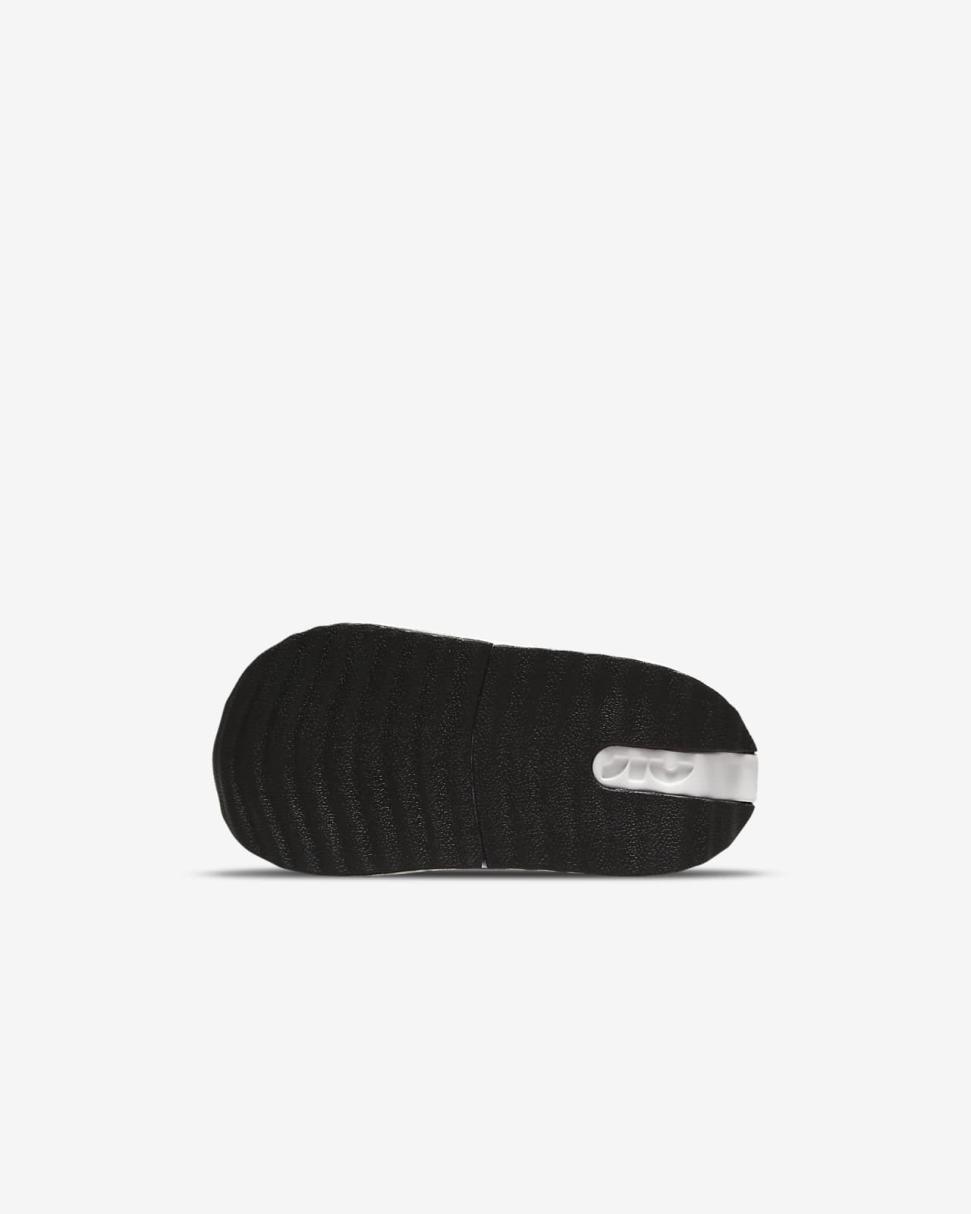 Nike Air Max Dawn Black/Metallic Silver/Total Orange/Summit White | Kids Nike Air Max