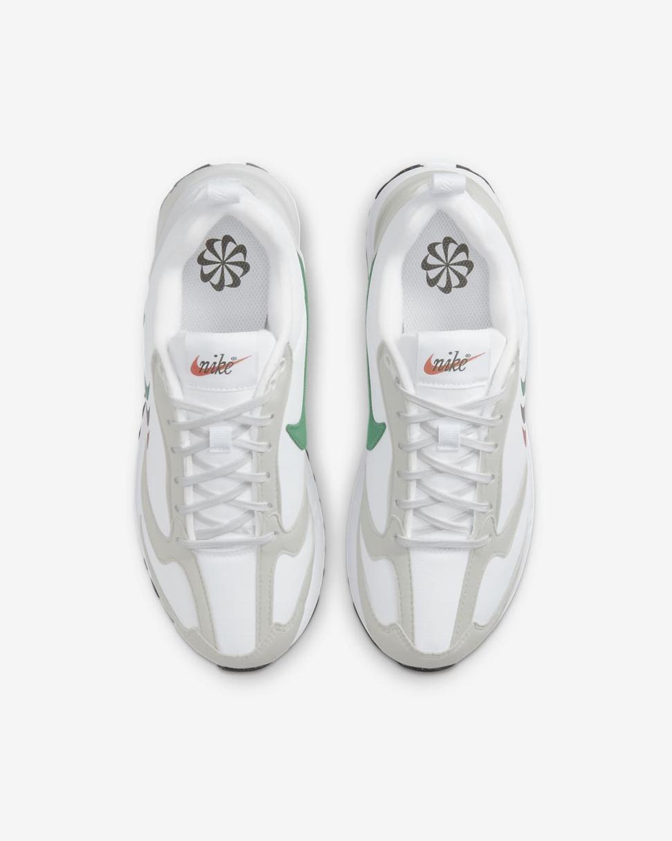 Nike Air Max Dawn Grey Fog/White/Black/Malachite | Kids Nike Air Max