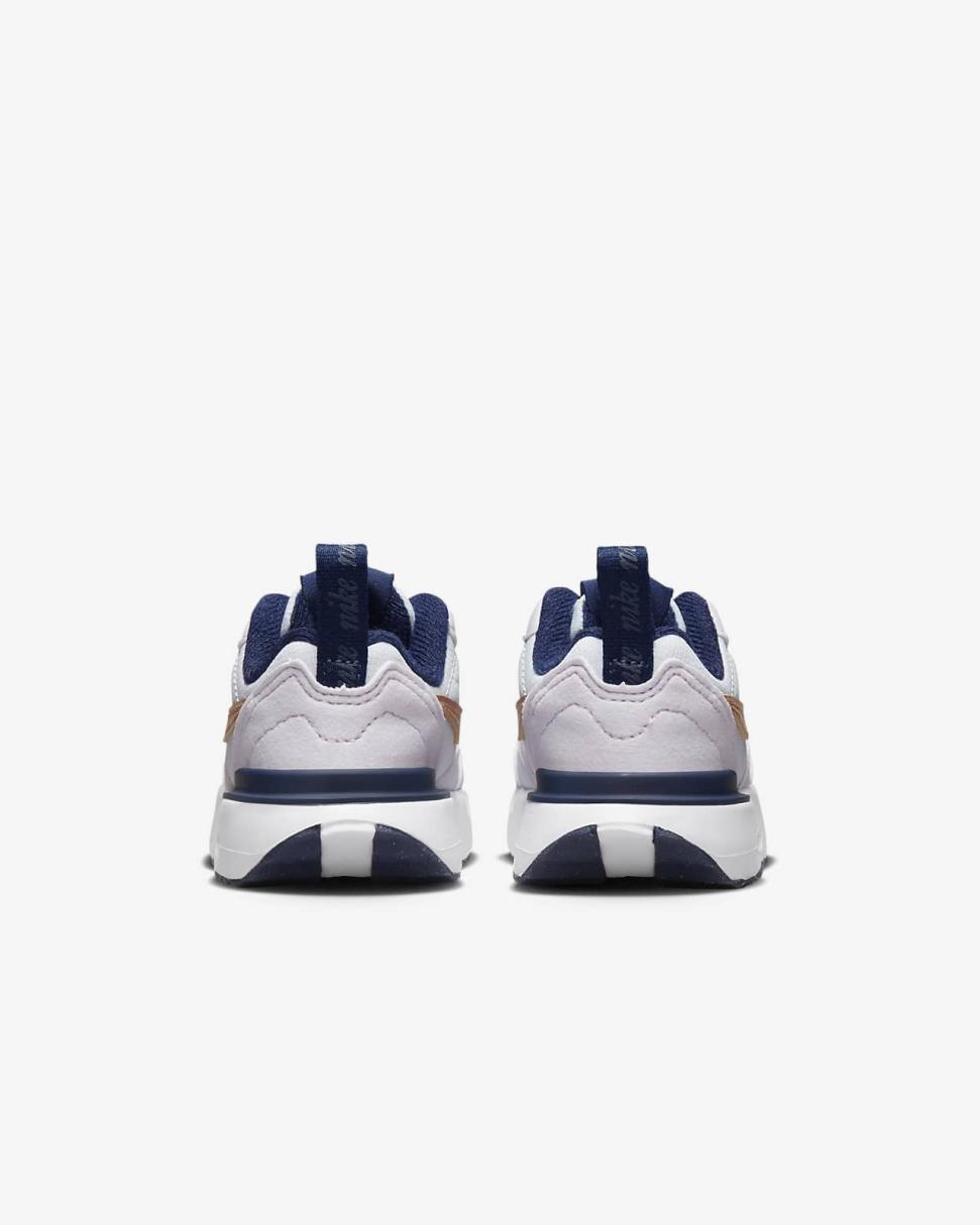 Nike Air Max Dawn Pure Platinum/Barely Grape/Midnight Navy/Metallic Copper | Kids Nike Air Max