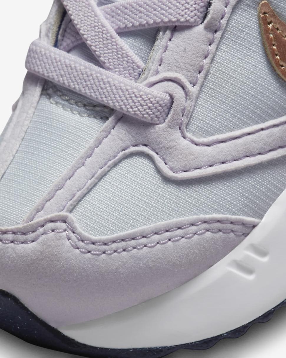 Nike Air Max Dawn Pure Platinum/Barely Grape/Midnight Navy/Metallic Copper | Kids Nike Air Max