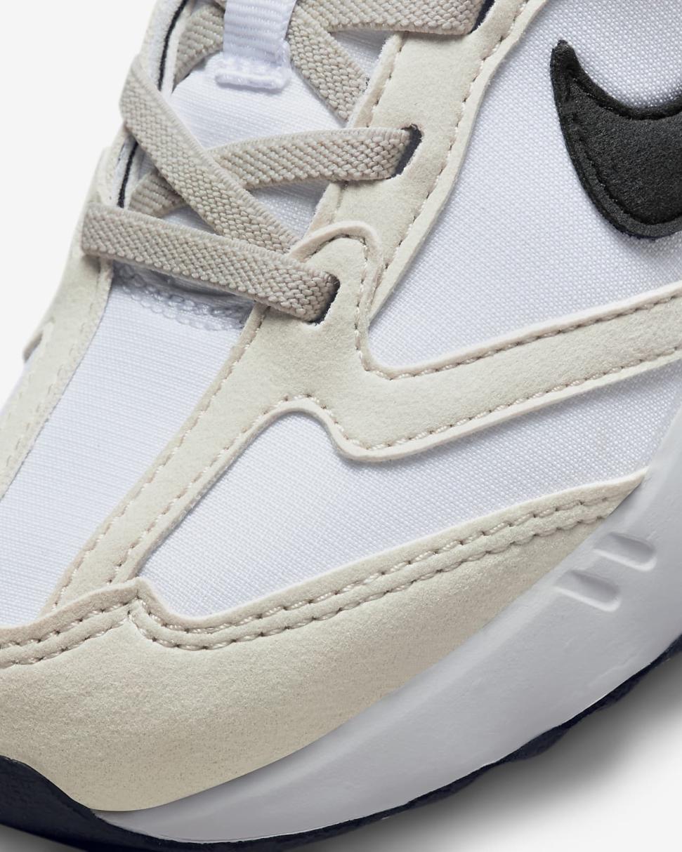 Nike Air Max Dawn White/Light Bone/Barely Volt/Black | Kids Nike Air Max