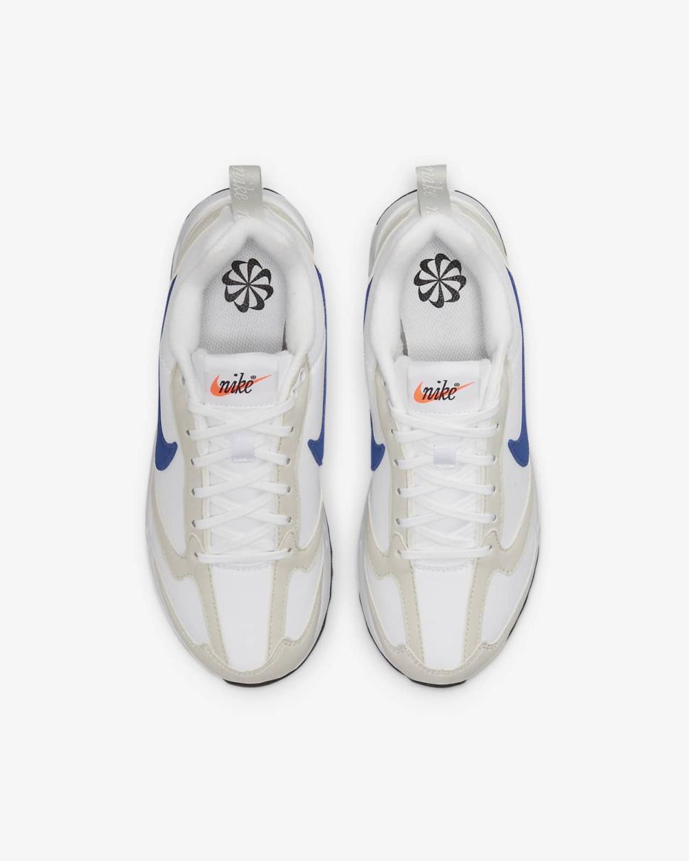 Nike Air Max Dawn White/Light Bone/Black/Game Royal | Kids Nike Air Max