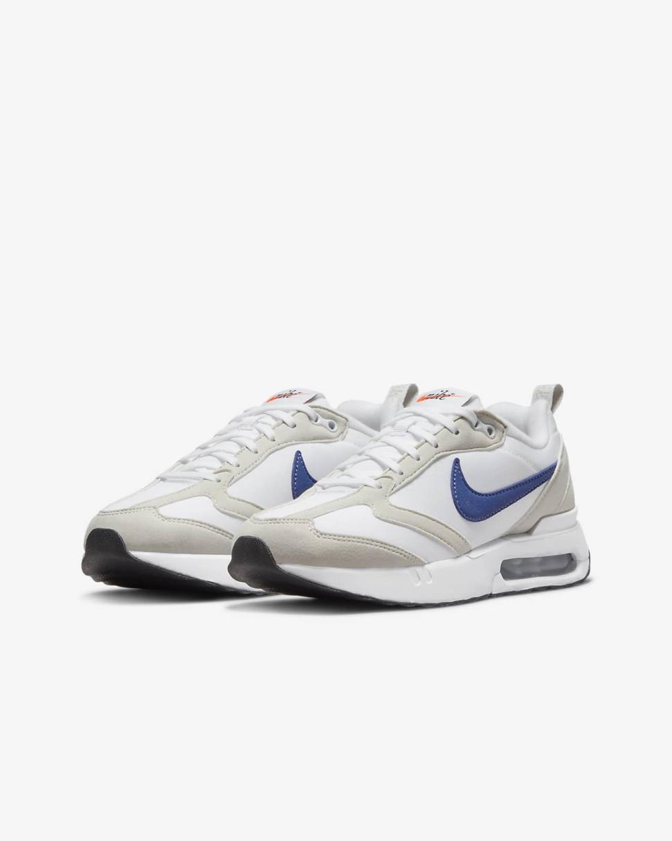 Nike Air Max Dawn White/Light Bone/Black/Game Royal | Kids Nike Air Max