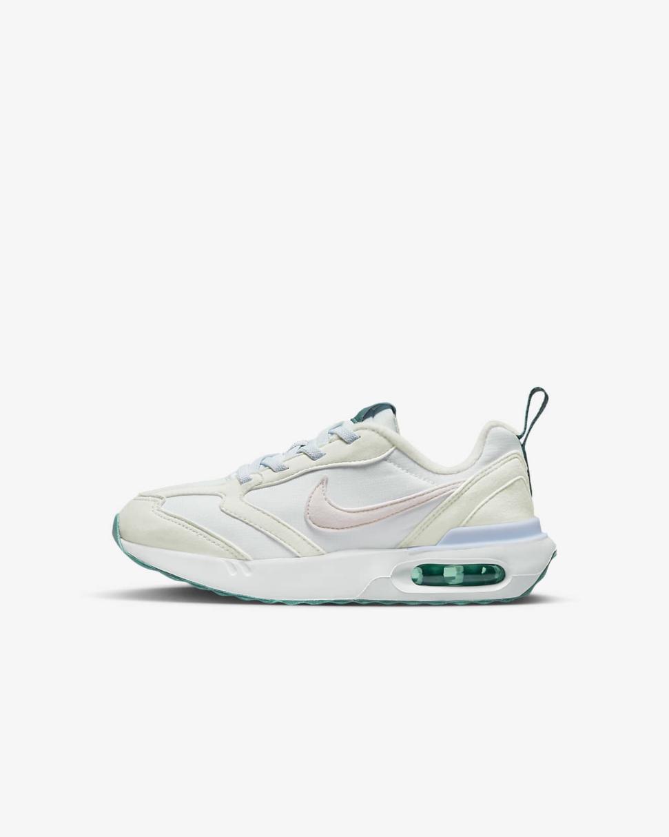 Nike Air Max Dawn White/Summit White/Football Grey/Pearl Pink | Kids Nike Air Max