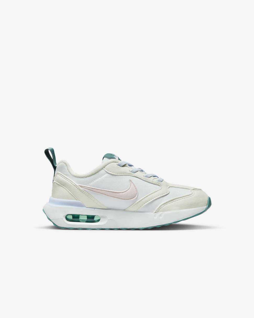 Nike Air Max Dawn White/Summit White/Football Grey/Pearl Pink | Kids Nike Air Max