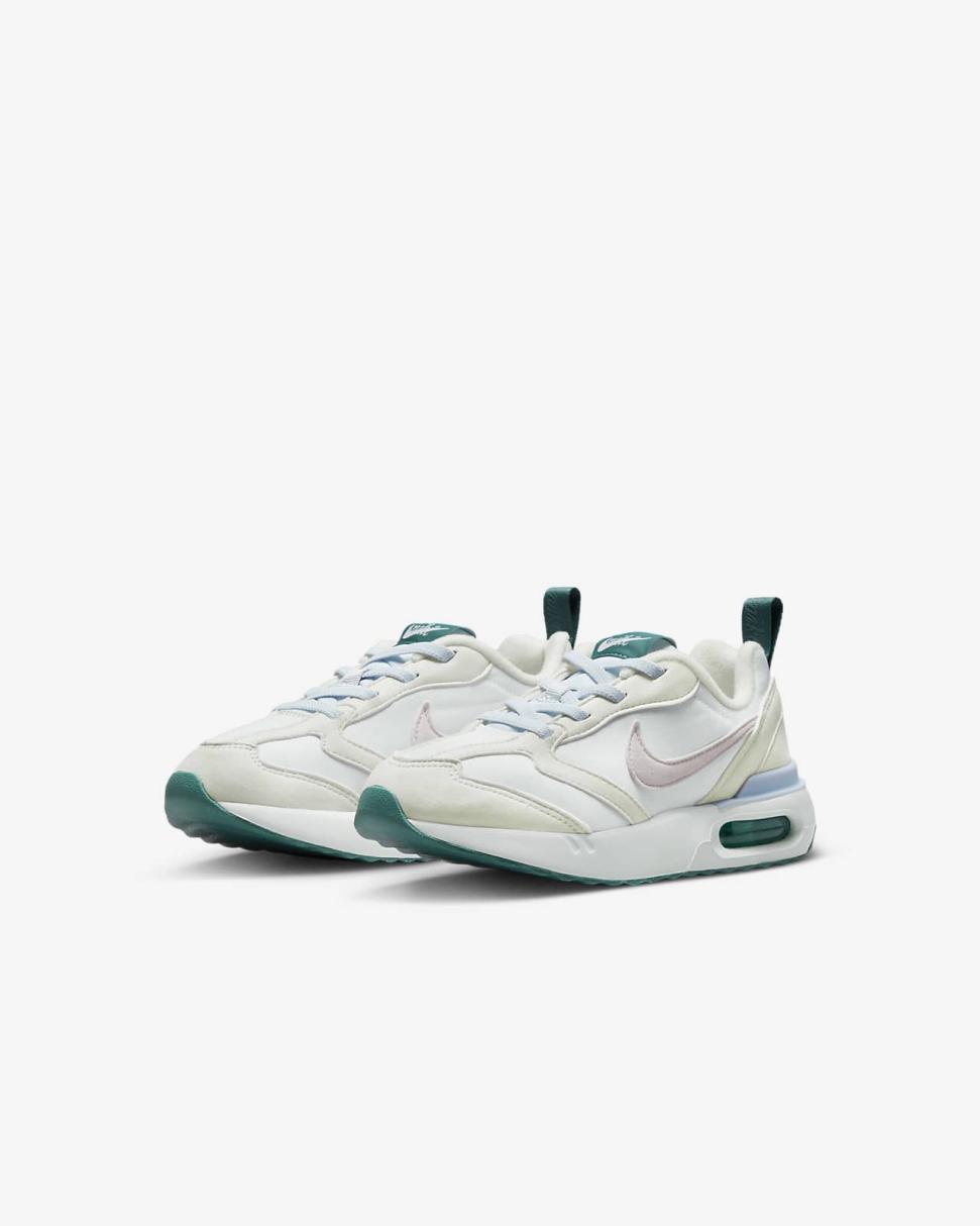 Nike Air Max Dawn White/Summit White/Football Grey/Pearl Pink | Kids Nike Air Max