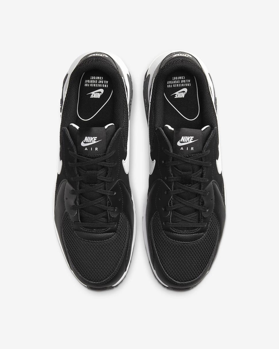 Nike Air Max Excee Black/Dark Grey/White | Mens Nike First Day Kicks