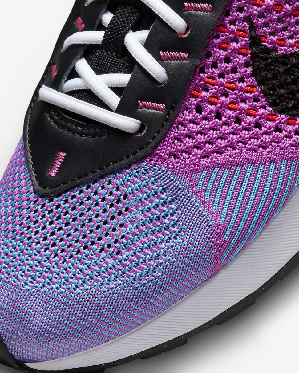 Nike Air Max Flyknit Racer Next Nature Fuchsia Dream/Baltic Blue/Vivid Orange/Black | Womens Nike Lifestyle