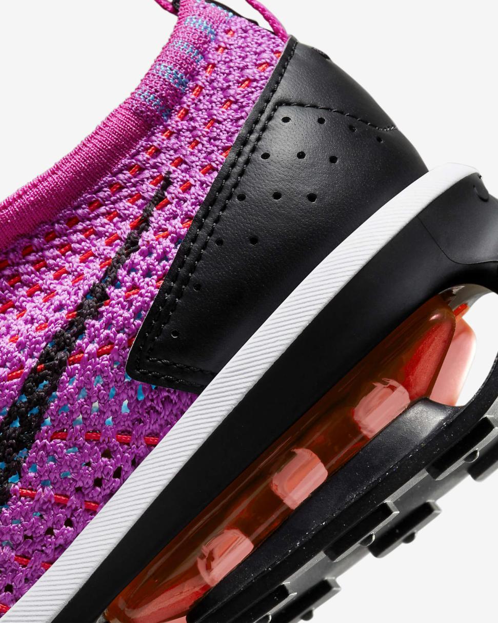 Nike Air Max Flyknit Racer Next Nature Fuchsia Dream/Baltic Blue/Vivid Orange/Black | Womens Nike Lifestyle