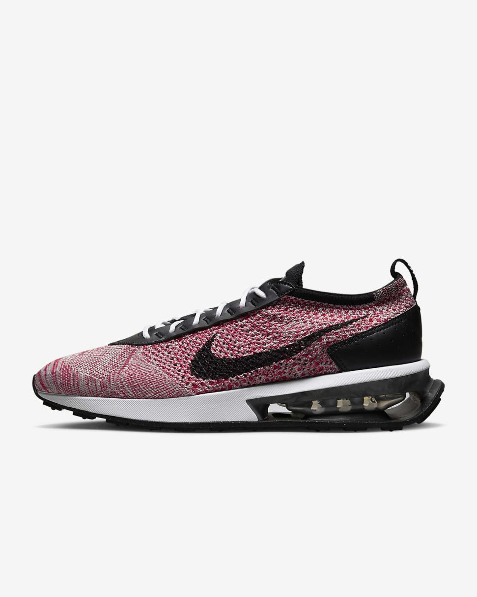 Nike Air Max Flyknit Racer Next Nature University Red/Wolf Grey/Black/Black | Mens Nike Lifestyle