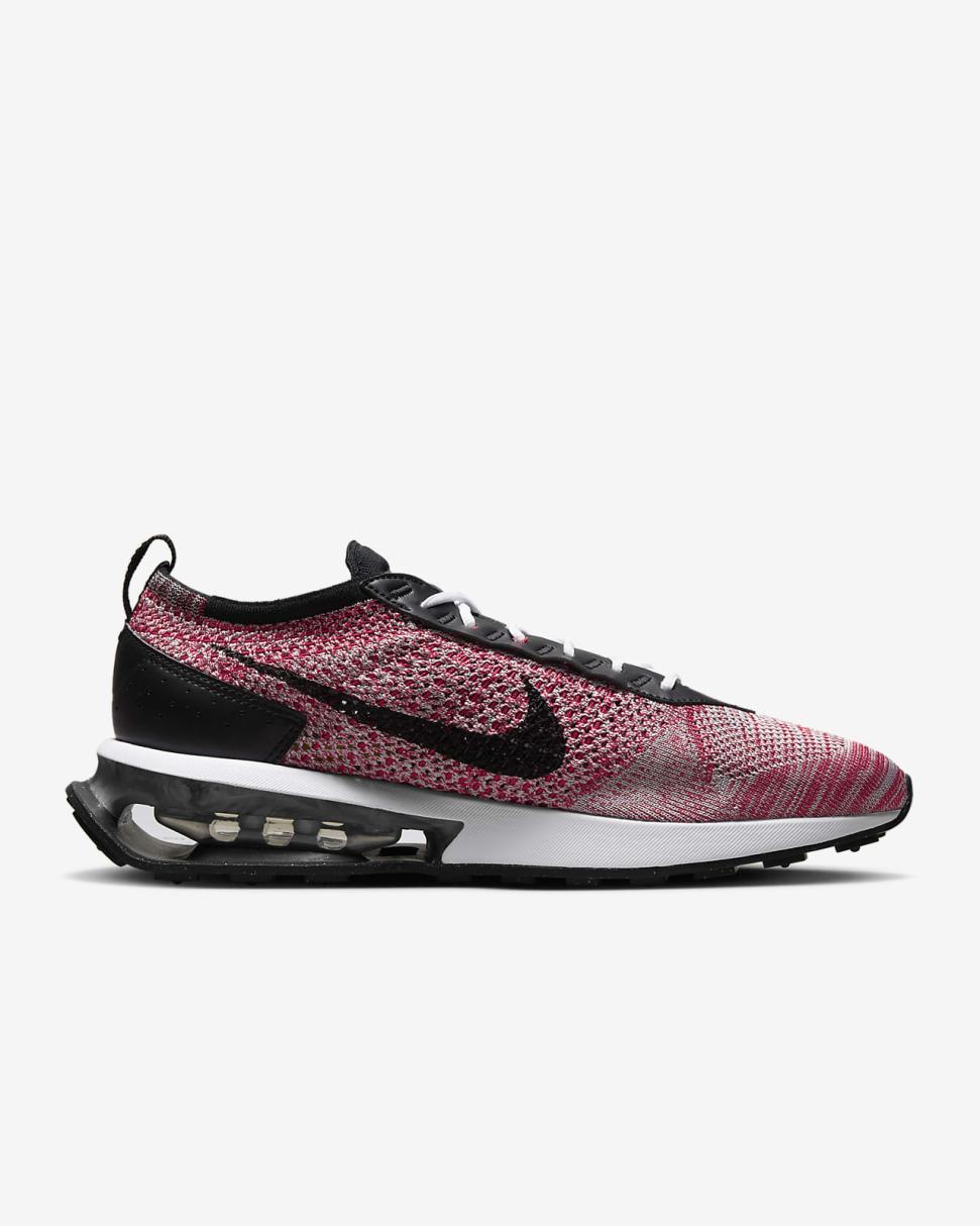 Nike Air Max Flyknit Racer Next Nature University Red/Wolf Grey/Black/Black | Mens Nike Lifestyle